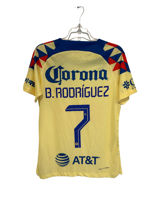 América Titular Triple A 2023/24 Brian Rodríguez #7